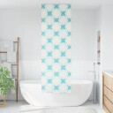 Dusjrullgardin 70x240 cm Stoff Bredde 66 cm