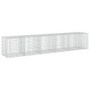 vidaXL Gabion med 3,5 mm tråd og 5x10 cm mesh 550x100x100 cm