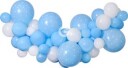 DIY Ballongbue Girlander - Baby Blue - Lyseblå - kit