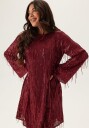 Yas Yaslantra Ls Sequin Fringe Dress