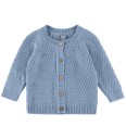 Smallstuff Blue Cardigan Square Strikk Merino Ull 92 98