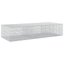 vidaXL Gabion med 3,5 mm wire og 5x2,5 cm nett 250x100x50 cm
