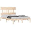 vidaXL Sengeramme heltre 120x200 cm