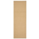 vidaXL Teppe naturlig sisal 66x200 cm