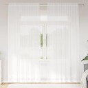  Gardiner med gardiner Hvit 150 x 220 cm Polyester