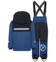 Didriksons Skisett - Skarre - Ultramarine - Didriksons - 120 - Ski Pants Blå Marineblå Svart