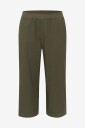 KAFFE Curve - Bukse kcNana Culotte Pants - Grønn