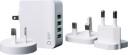 Multiladestasjon USB 4 uttak passer til 120 land