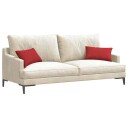  Sofaputer 2 pcs Rød 50 x 30 cm stoff