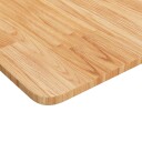 Vidaxl Benkeplate til bad lysebrun 60x40x1,5 cm behandlet heltre 343012