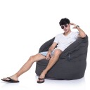 [OUTLET] Butterfly Sofa Black Rock (Sunbrella) Svart