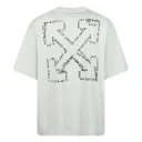 Off White Herre Topper Grønn 2XL,