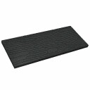  Stepping Stone 6 pcs Svart 60,5 x 25 x 2 cm Gummi