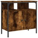  Servantskap røkt eik 60x30x60 cm konstruert tre 842438