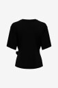 JDY   Topp Jdydea Life 2/4 Knot Top Jrs   Svart