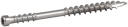 Essve 5x65 A4 Fasadeskrue Utv 250-pakning - Rustfri for Trefasader