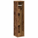 vidaXL Baderomsskap med rulleholder gammelt tre 20,5x20x90 cm