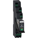 Schneider Electric 10 stk Relé med stikkontakt+LED+test 1CO 230V innstikk, RXG12P7PVP