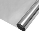  Statisk Reflekterende Solvindu Film sølv 60 x 2000 cm PVC