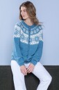 Dale Garn 382 08 Q Symre Lys Denim Kofte