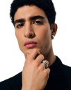 Tom Wood Jewellery Kimberlitt Ring Ring Sølv  male 58