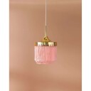 Warm Nordic Fringe Taklampe Ø20 Pale Rosa