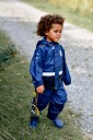Mikk line Mikk Line Regntøy m. Seler PU Blue Nights m. Politiet Mikk Line 2 år 92 Regntøy Blå