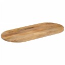  Bordplate 120x60x2,5 cm oval heltre mango