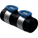 Geberit Flowfit 32 mm Kobling i Sort PPSU for Hydraulikk