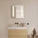 Loevschall Godhavn Speil med LED-belysning 60x65 cm