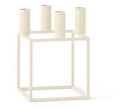 Audo Copenhagen Kubus 4 lysestake Ivory
