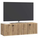  Vegghengt TV skap Artisan eik 98 x 31 x 30 cm Konstruert tre