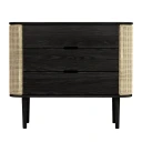 Umage Treasures kommode i svart eik/Venetian Cane