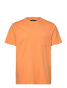 Clean Cut Copenhagen Kolding Organic Tee S/S - Orange - XXXL