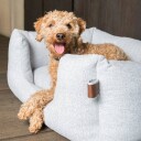 Fantail Snooze Hundeseng Silver Spoon 80x60 cm - Luksusdesign, Vannavvisende, Flekkavvisende