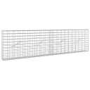 vidaXL Gabion med 5 mm Tråd og 5x10 cm Maske 200x10x50 cm