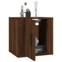 vidaXL Vegghengt TV-benk brun eik 40x34,5x40 cm 8720845667634