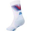 CEP Core Run Edt. Halo Socks Mid Cut   WHITE/BLUE   IV