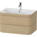 Duravit Happy D.2 møbelpakke 77,5x49 cm eik