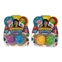 Jaru Happy Bunch Smooshy Sharky Klemmeleke 2-Pakning (assortert)