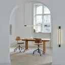 GEJST   Radent vegglampe svart høyde 70 cm G13