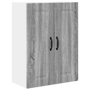  Kjøkkenskap med hylle Grå Sonoma 60 x 31 x 80 cm Konstruert tre