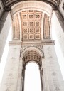 The Arc de Triomphe in Paris Plakat Plakat / 30x40cm