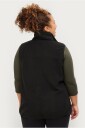 Zizzi   Fleece vest aOdi S/L Vest   Svart