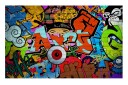 Fototapet Graffiti Art 350x245 - Artgeist sp. z o. o.