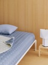 Mega Dot Sengeteppe 260x260 cm Dusty Blue