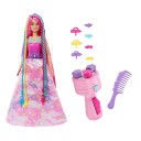Barbie Dreamtopia Twist N' Style Dukke Regnbuefarget Hår