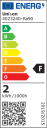 Unison G9 LED Pære Matt 1.6W 2500K Dimbar
