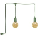 Osram Endura Decor oppladbar utendørs pendellampe 6 meter grønn
