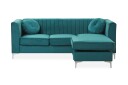 Linneberga Hjørnesofa Venstre   Grønn
